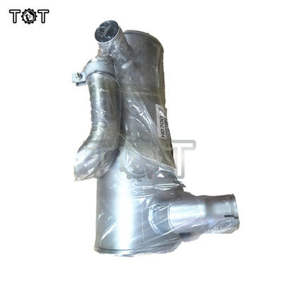 Bagger Exhaust Muffler Silencer KATO HD700-7 weihte Größe ein
