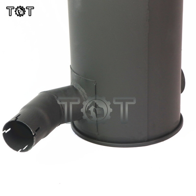 Bagger Exhaust Muffler Silencer KATO HD700-7 weihte Größe ein