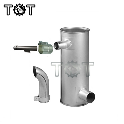 Aluminiumuniversalschalldämpfer-Schalldämpfer HD820 HD820-3 HD820-5 KATO Excavator Muffler