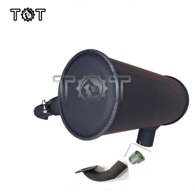 PC60 Bagger Engine Exhaust Muffler